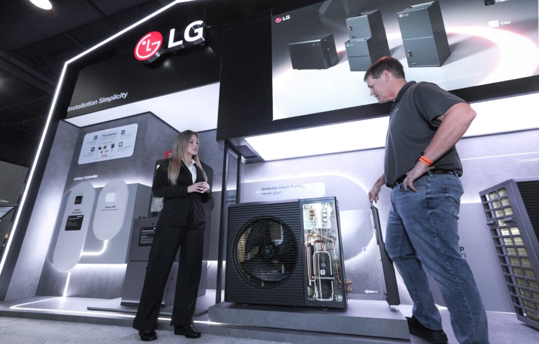 LG Electronics presentó soluciones HVAC de alta eficiencia y componentes clave en AHR Expo 2026