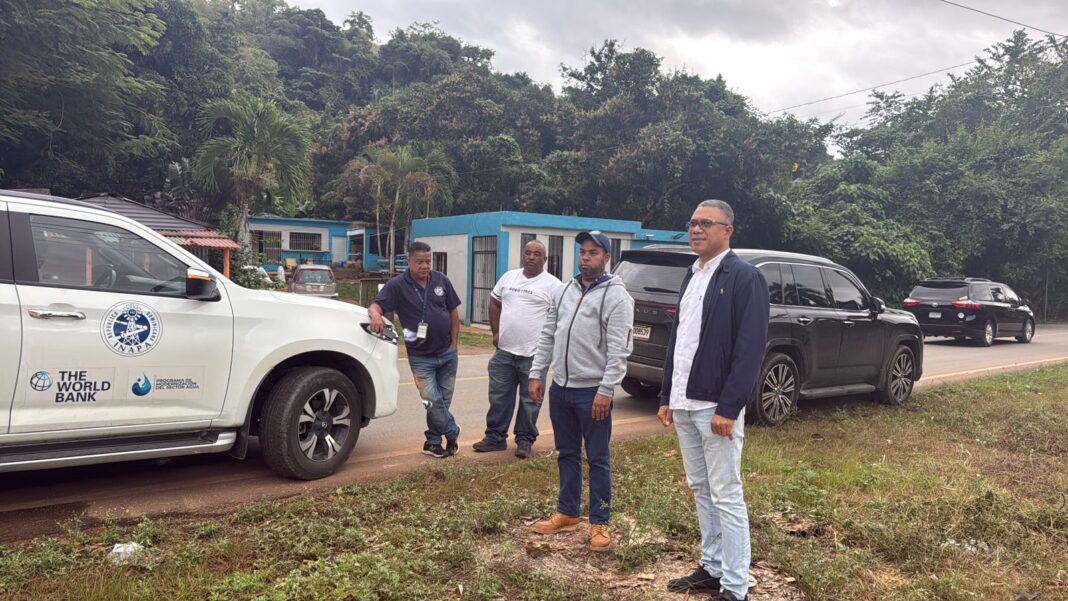 Diputado Cecilio García supervisa avances en soluciones de agua potable junto al INAPA y equipos técnicos