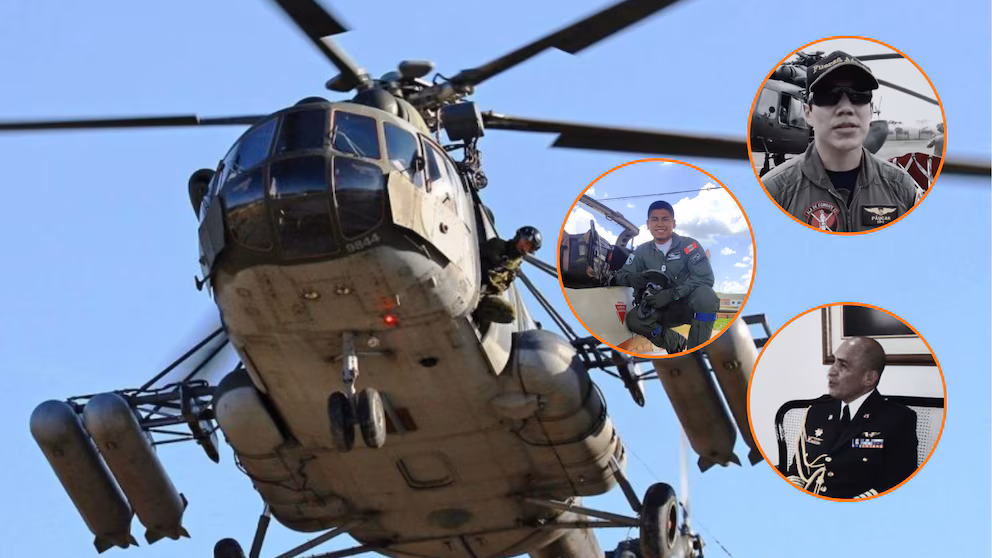 Identifican a los 15 ocupantes del helicóptero Mi-17, incluidos esposas e hijos de efectivos de la FAP