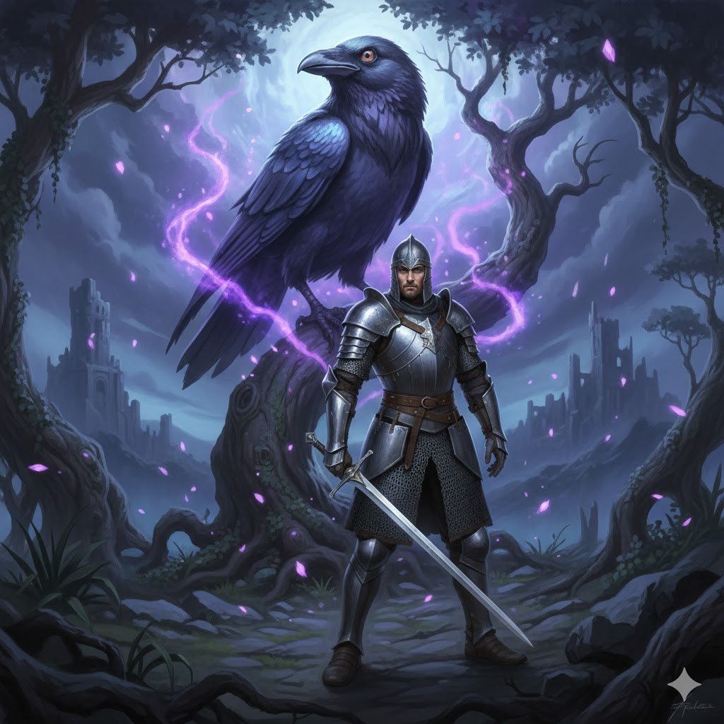 El caballero de los Siete Reinos revive la leyenda del Cuervo de Tres Ojos