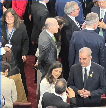 Abinader y María Corina Machado coinciden en Chile durante investidura de José Antonio Kast