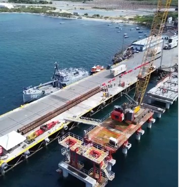 Avanza construcción del Puerto de Manzanillo y se perfila como motor económico para la región Norte