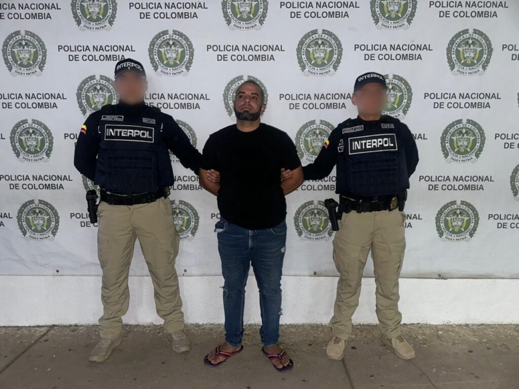 PN informa captura de fugitivo dominicano en Colombia por homicidio en Espaillat