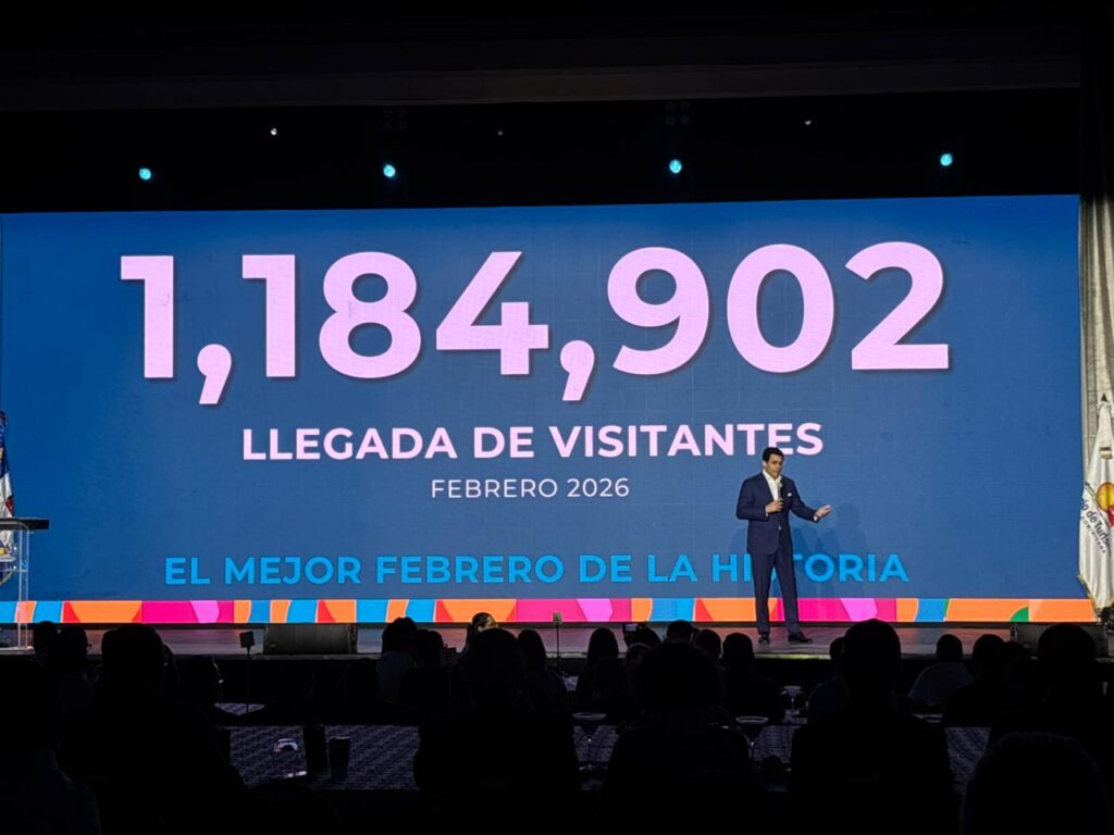 República Dominicana registra el mejor febrero de su historia turística con 1,184,902 visitantes