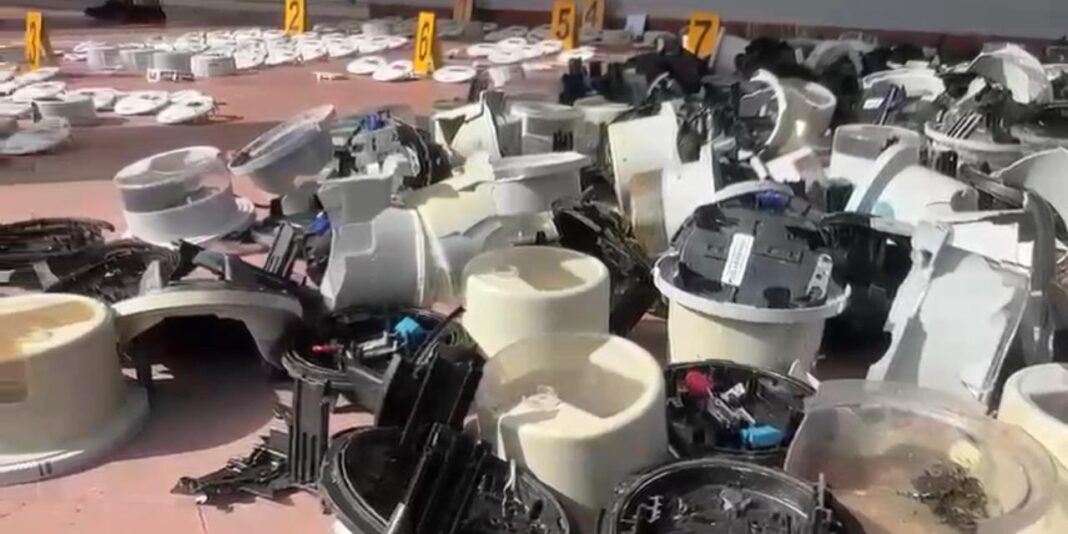 Policía desmantela centro clandestino, donde desarmaban contadores eléctricos robados en Santiago