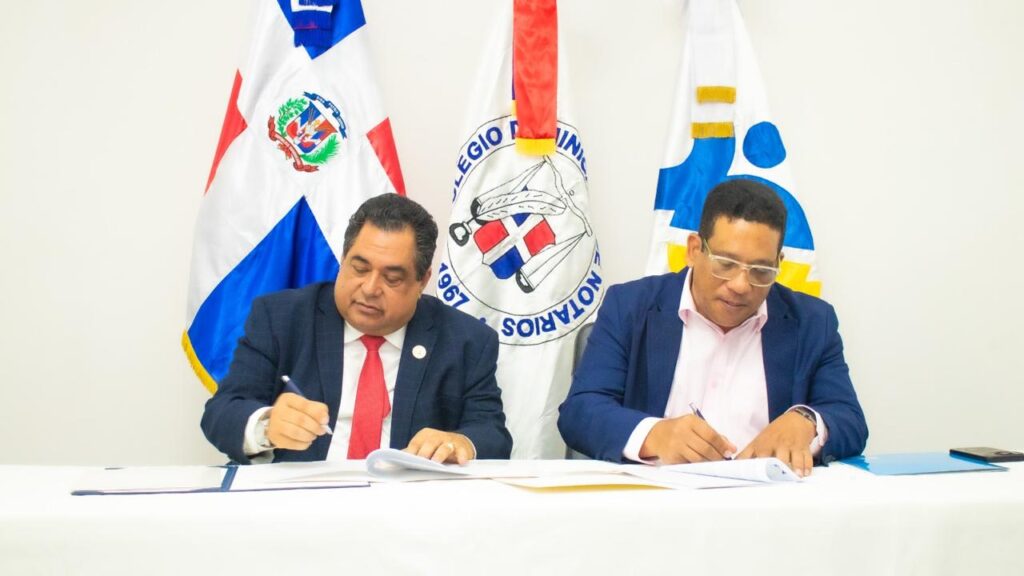 Colegio de Notarios y Contrataciones Públicas acuerdan blindar las licitaciones del Estado