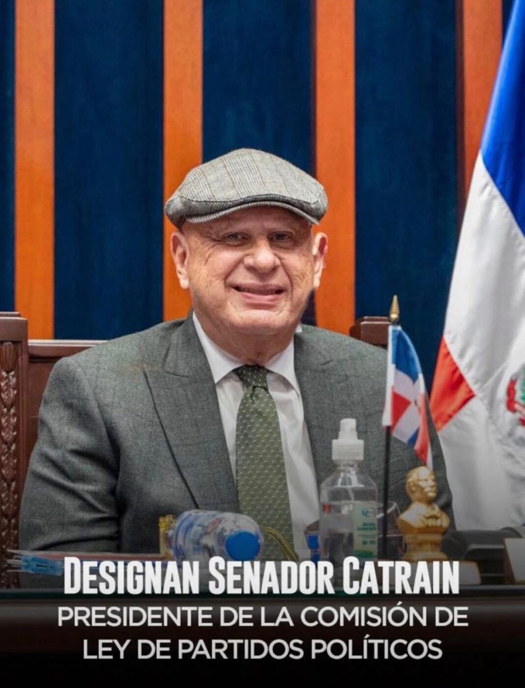 Designan a Pedro Catrain presidente de la comisión de Ley de Partidos Políticos