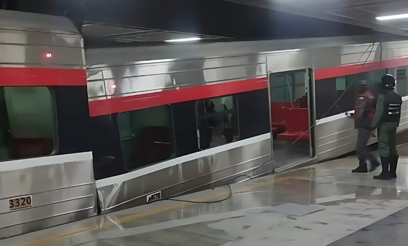 Accidente en un ferrocarril de Venezuela deja ocho personas heridas