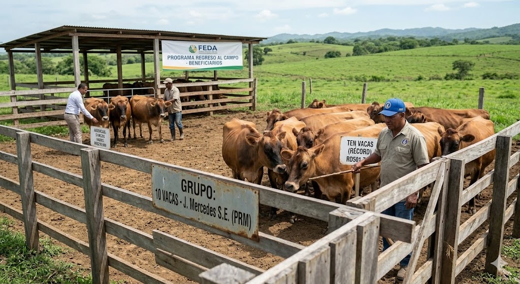 Beneficiarios del programa “Regreso al Campo” del FEDA también aparecen vinculados a la institución