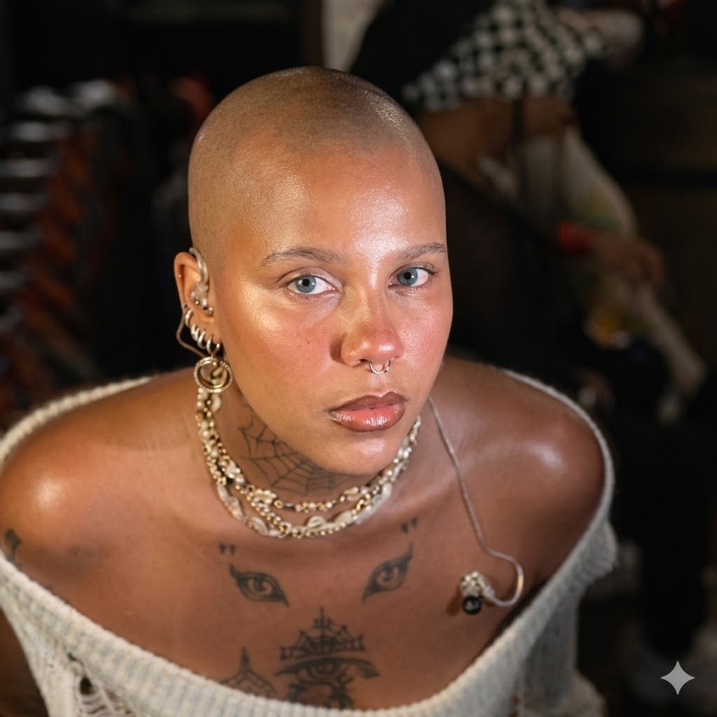 Tokischa sorprende al cortarse el cabello en pleno escenario en concierto de FKA Twigs