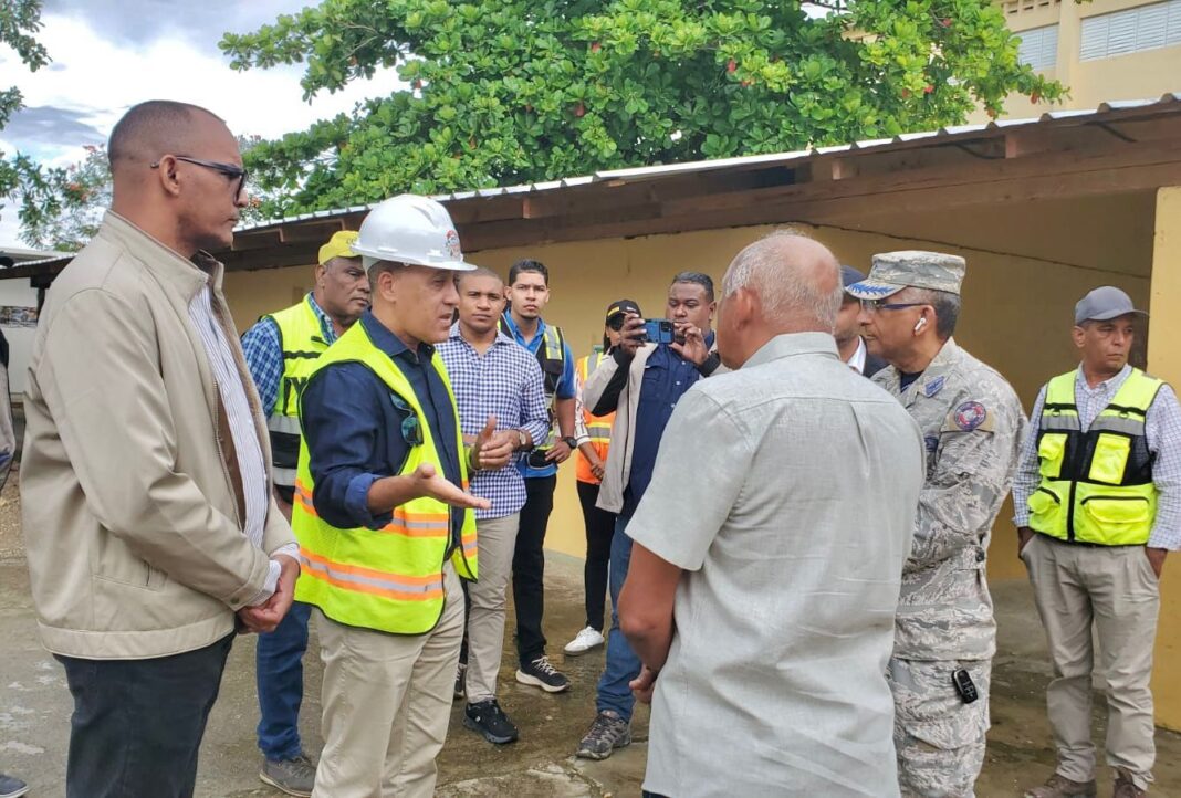Infraestructura Escolar dispone rehabilitación inmediata de siete escuelas impactadas por inundaciones en Puerto Plata