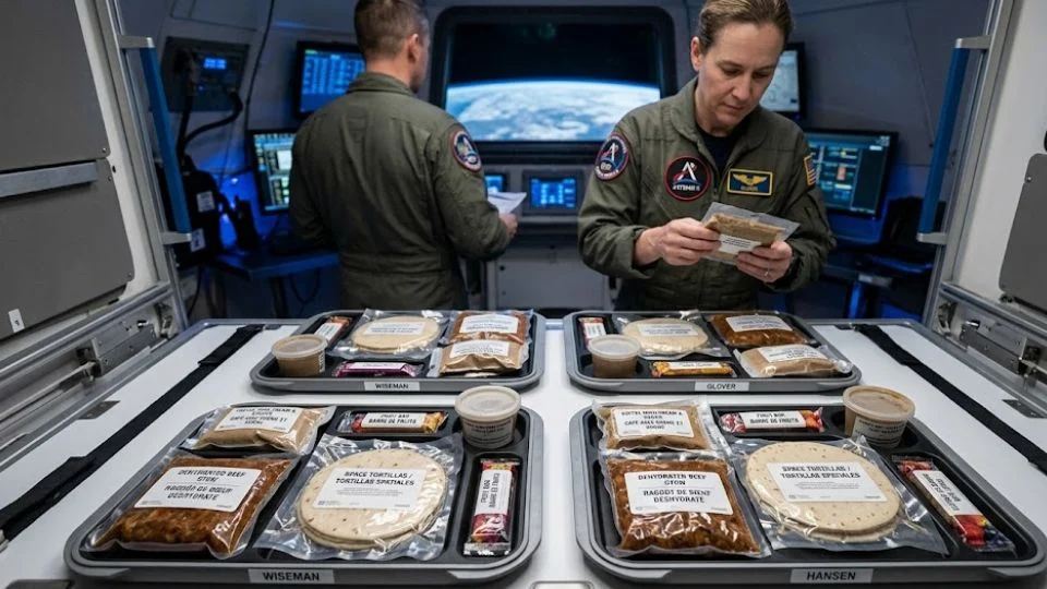 Misión Artemis II: ¿Qué comerán los astronautas durante su viaje a la Luna?