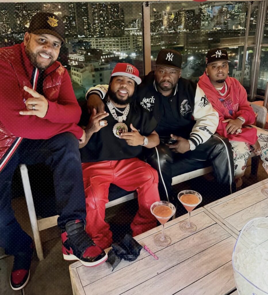 Chimbala enciende rumores de colaboración con 50 Cent y menciona a Luis Brown