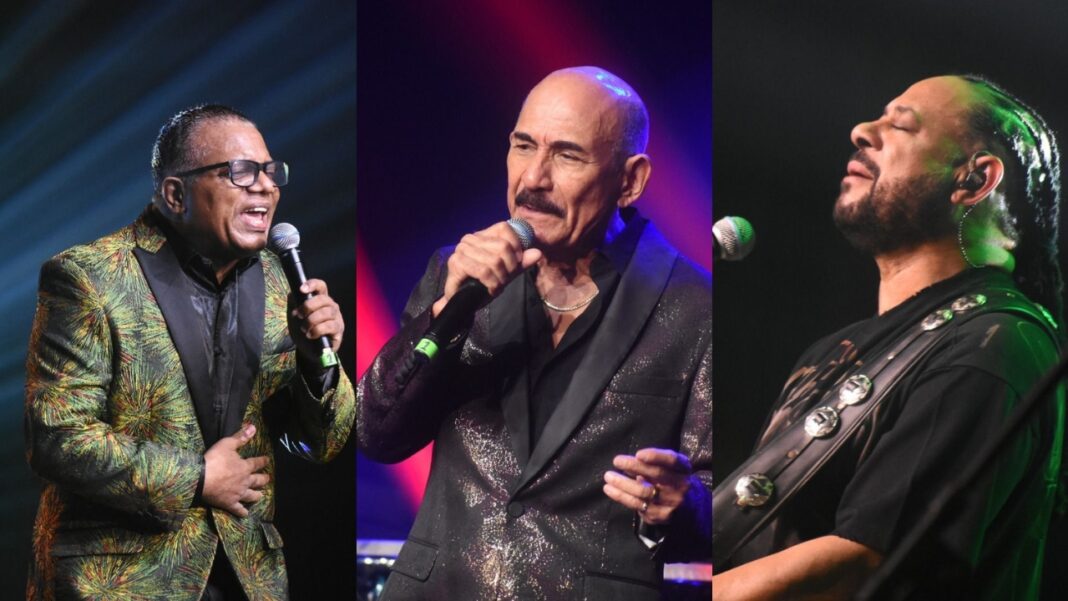 La tripleta perfecta unió a Pochy Familia, Charlie Aponte y Luis Vargas en un mismo escenario