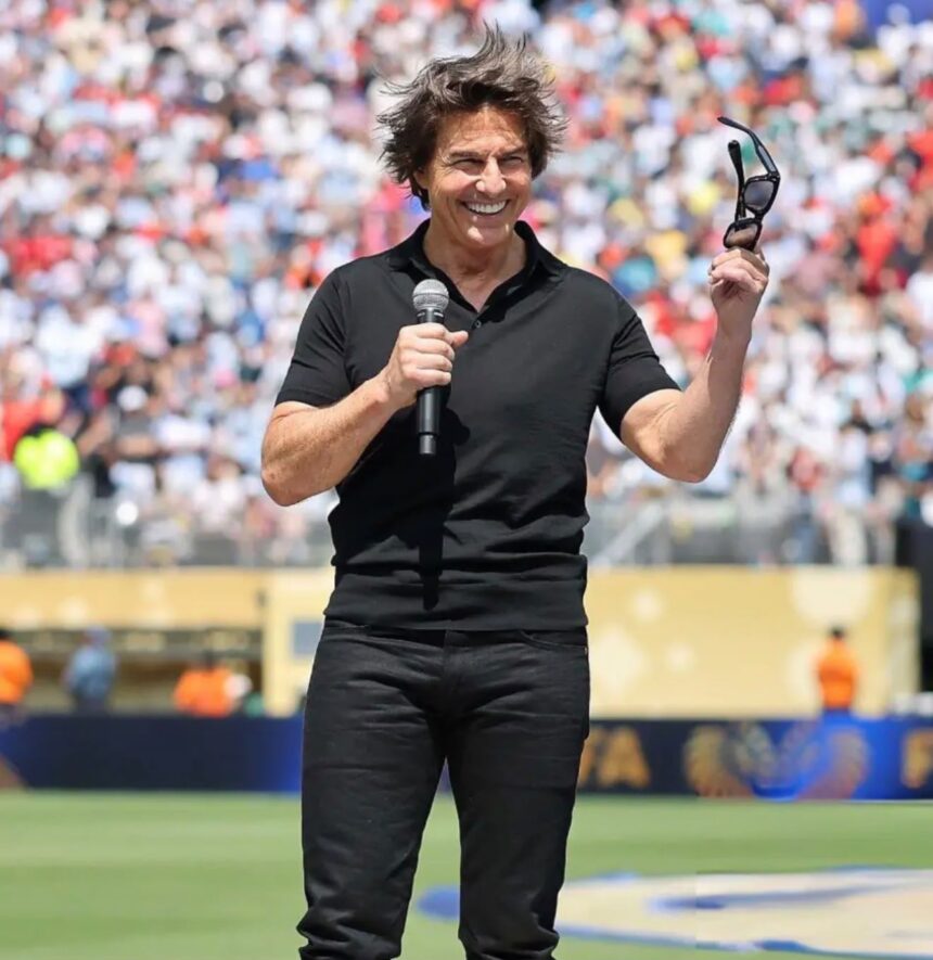 Así fue el discurso del actor Tom Cruise antes de la final del Mundial entre España y Argentina