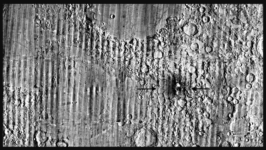 NASA identifica en la Luna el mayor cráter formado recientemente en el sistema solar