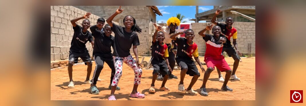 El merengue dominicano llega a África: Hypers Kids Africa baila «Moviendo la cadera»